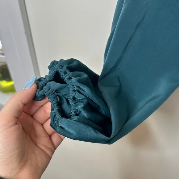 Urban Outfitters Long-Sleeve Square Neck Corset Crop Top - Picture 4 of 5